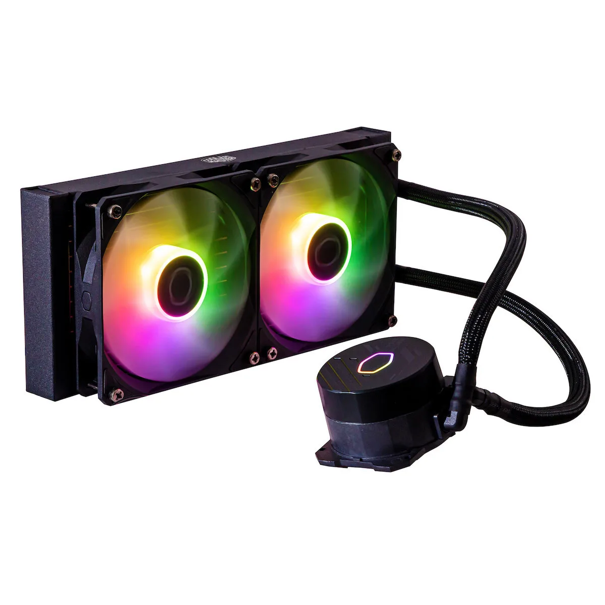 20230622151543_coolermaster_masterliquid_ml240l_core_ydropsyxi_epexergasti_diplou_anemistira_120mm_gia_socket_am4_am5_1700_1200_115x_me_argb_fotismo CoolerMaster Masterliquid ML240L Core Υδρόψυξη Επεξεργαστή Διπλού Ανεμιστήρα 120mm για Socket AM4/AM5/1700/1200/115x με ARGB Φωτισμό - Image 1