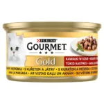 Gourmet Υγρή Τροφή για Ενήλικες Γάτες σε Κονσέρβα με Συκώτι 85gr 286869