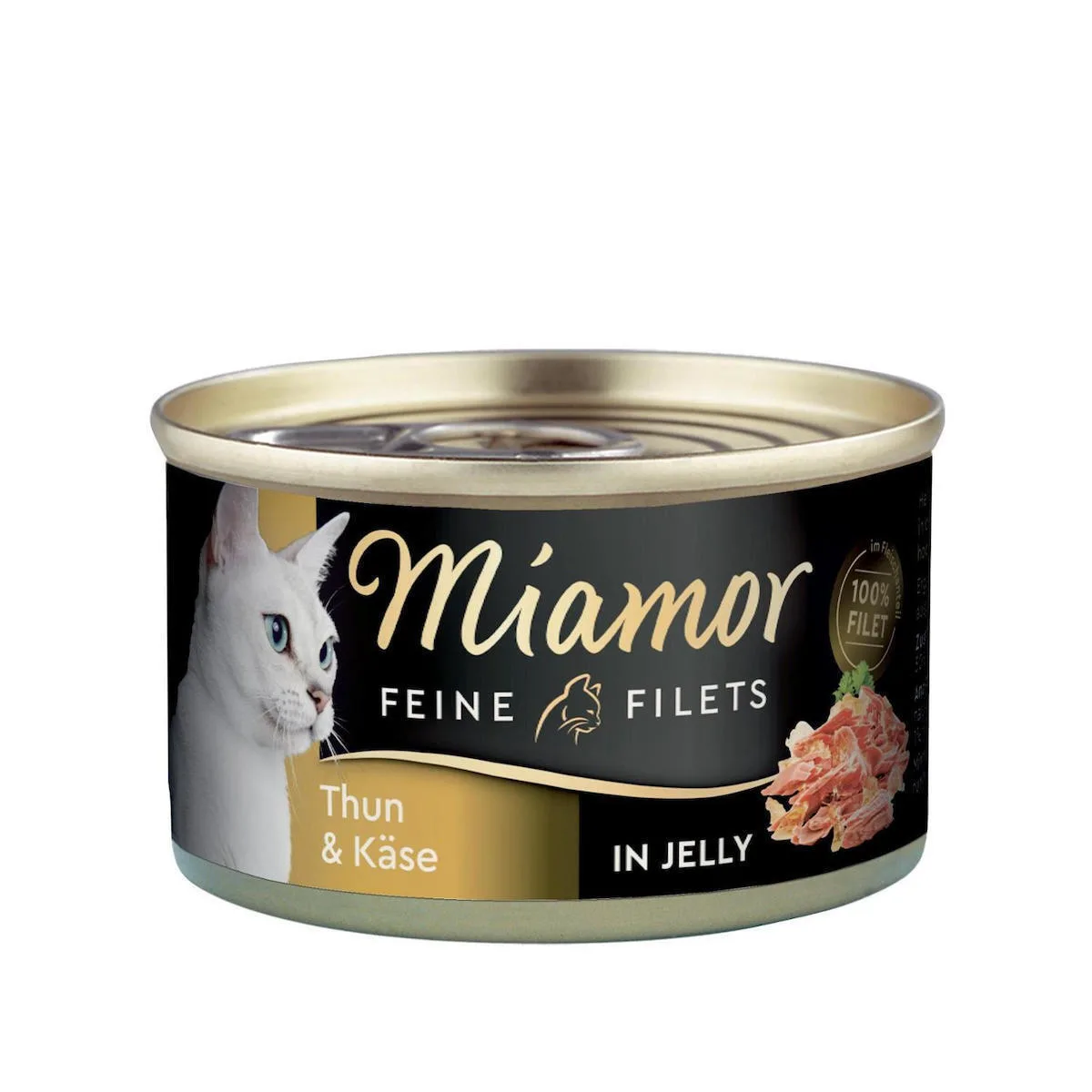 Miamor Feine Filets Υγρή Τροφή για Γάτες σε Κονσέρβα με Τόνο 100gr - Image 1