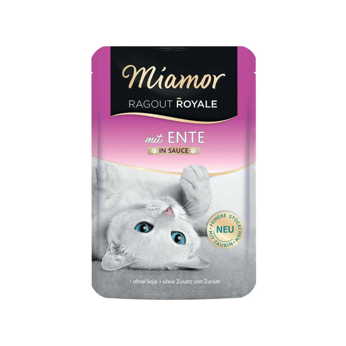 20230622160713_miamor_ragout_royale_ygri_trofi_gia_enilikes_gates_se_fakelaki_me_papia_100gr Miamor Ragout Royale Υγρή Τροφή για Ενήλικες Γάτες σε Φακελάκι με Πάπια χωρίς Γλουτένη 100gr 34-009 - Image 1
