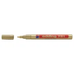 Edding 751 Ανεξίτηλος Μαρκαδόρος Χρυσός 1mm 4-751053