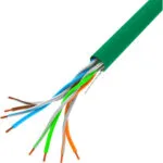 Lanberg Cat.5e Καλώδιο Δικτύου Ethernet χωρίς ακροδέκτες 305m Πράσινο 1τμχ
