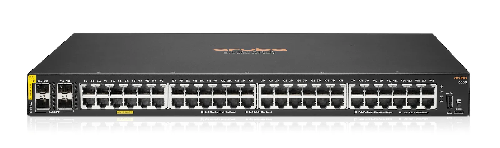 20230627150812_hp_aruba_6000_managed_l3_poe_switch_me_48_thyres_gigabit_1gbps_ethernet_kai_4_sfp_thyres HP Aruba 6000 Managed L3 PoE+ Switch με 48 Θύρες Gigabit (1Gbps) Ethernet και 4 SFP Θύρες - Image 1