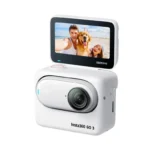 Insta360 GO 3 64GB Action Camera 2K Λήψης 360° Υποβρύχια με Οθόνη Αφής 2.2" και Wi-Fi Λευκή