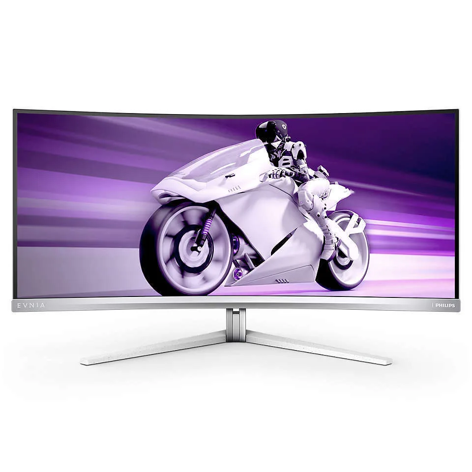 Philips 34M2C8600/00 Ultrawide QD-OLED Curved Gaming Monitor 34" QHD 3440x1440 175Hz - Image 1