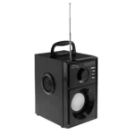 Media-Tech Boombox BT Ηχείο Bluetooth 15W με Ραδιόφωνο και Διάρκεια Μπαταρίας έως 6 ώρες Μαύρο