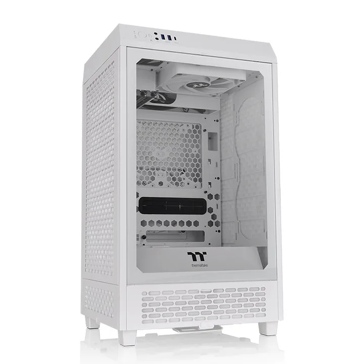 20230628135548_thermaltake_the_tower_200_snow_mini_chassis_gaming_mini_tower_kouti_ypologisti_leyko Thermaltake The Tower 200 Mini Chassis Gaming Mini Tower Κουτί Υπολογιστή με Πλαϊνό Παράθυρο Snow White - Image 1