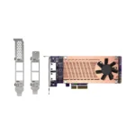 QNap QM2-2P2G2T Ενσύρματη Κάρτα Δικτύου Gigabit (1Gbps) Ethernet PCI-e