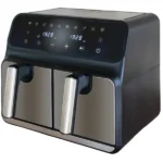 Unold Air Fryer με Διπλό Αποσπώμενο Κάδο 8lt Ασημί 58685