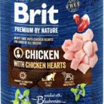 Brit Premium by Nature Υγρή Τροφή Σκύλων σε Κονσέρβα με Κοτόπουλο χωρίς Σιτηρά & Γλουτένη 800gr 104-100953