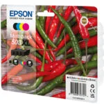 Epson 503XL Γνήσιο Πακέτο 4 Μελανιών Εκτυπωτή InkJet Κίτρινο / Κυανό / Ματζέντα / Μαύρο (C13T09R64010)