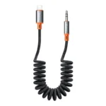 Mcdodo Braided 3.5mm to Lightning Cable Μαύρο 1.8m (CA-0890)