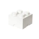 LEGO Παιδικό Κουτί Αποθήκευσης από Πλαστικό 4-Stud Λευκό 25x25x18cm 40031735