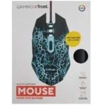 Trust 24752 Mouse Pad & Gaming Ποντίκι 4000 DPI Μαύρο