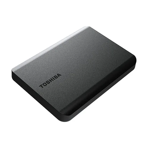 Toshiba Canvio Basics 2022 USB 3.2 Εξωτερικός HDD 2TB 2.5" Μαύρο - Image 1