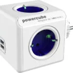 Allocacoc PowerCube 4 Θέσεων με 2 USB-A 2202BL/FROUPC