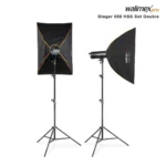 Walimex 600 HSS Set Double Kit Φωτισμού για Studio 23388