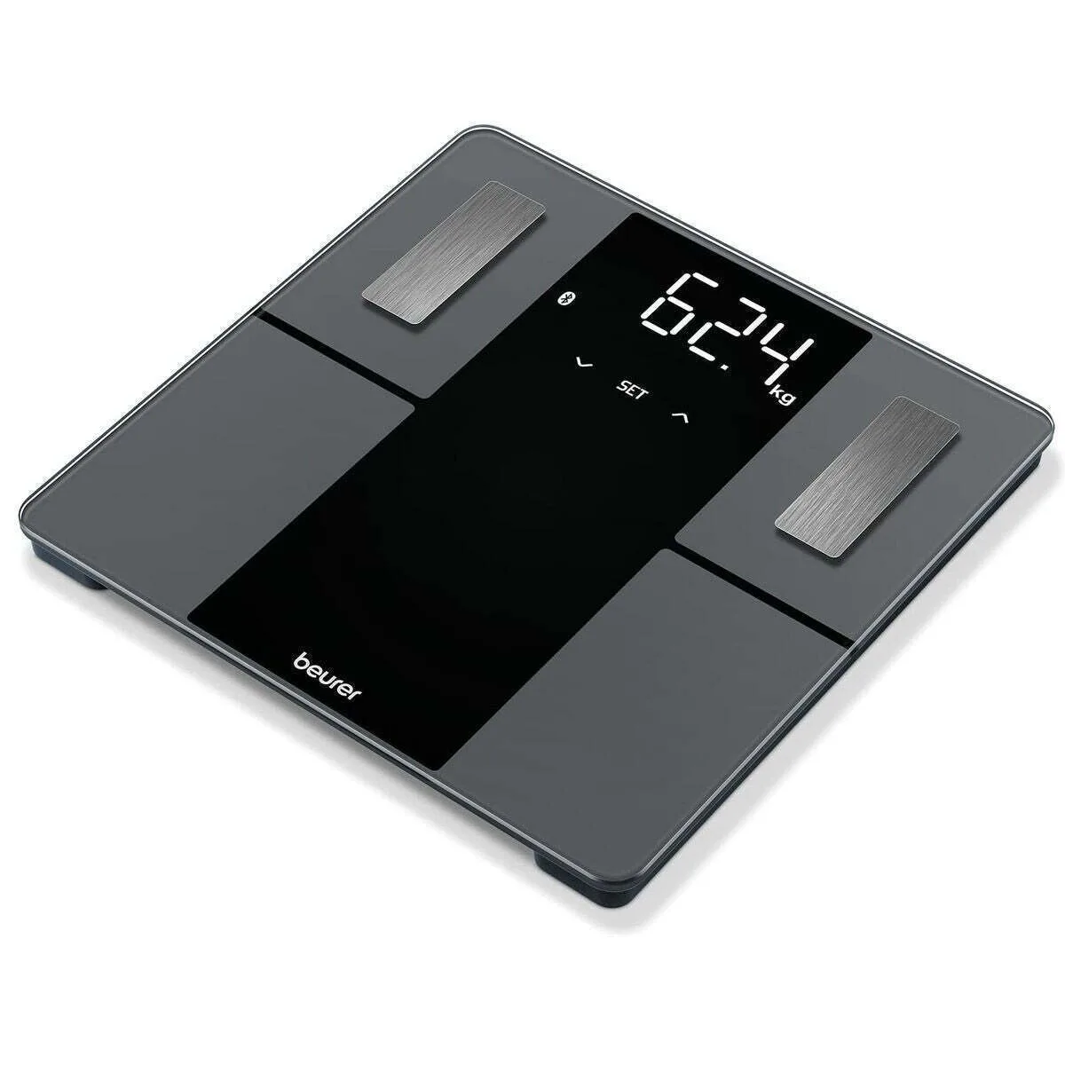 Beurer Smart Ζυγαριά 180kg με Λιπομετρητή & Bluetooth Γκρι - Image 1