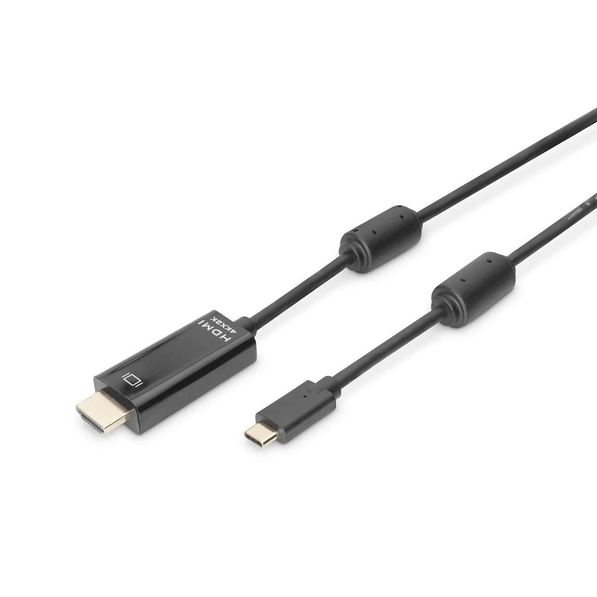 Digitus Cable HDMI male - USB-C male 5m Μαύρο AK-300330-050-S - Image 1