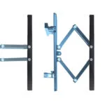 Esperanza ERW012 Βάση Τηλεόρασης Τοίχου έως 70" και 55kg Μαύρο