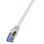 LogiLink S/FTP Cat.6a Καλώδιο Δικτύου Ethernet 0.25m Γκρι 1τμχ CQ3012S