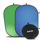HAMA Foldable Φωτογραφικό Φόντο Υφασμάτινο 150x210εκ. Green/Blue 00021570