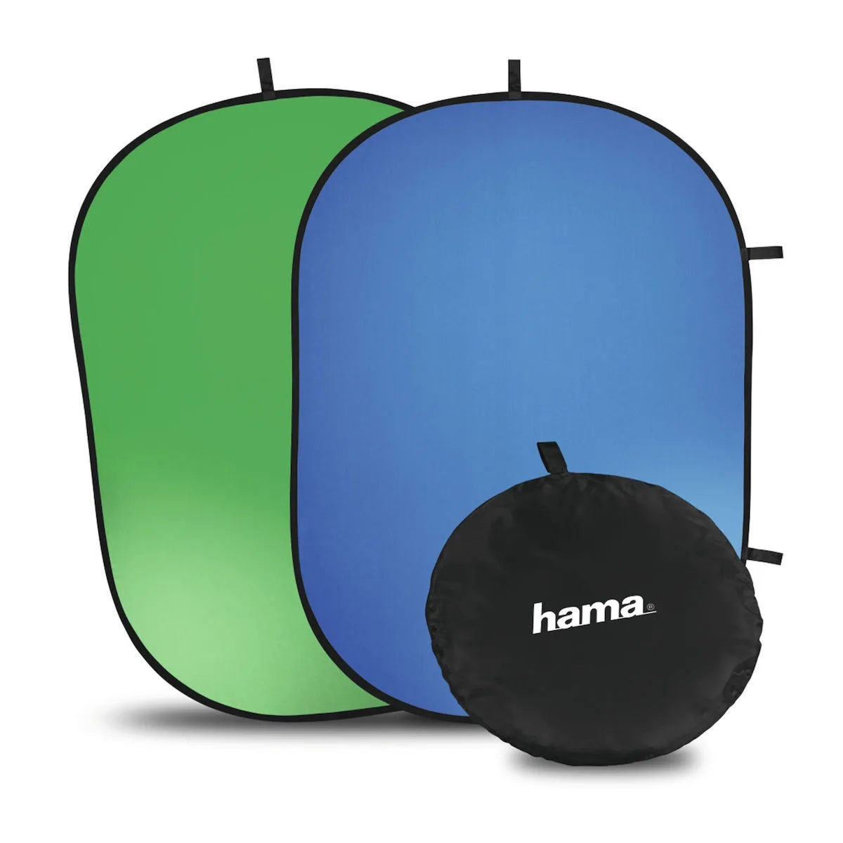 20230714100244_hama_foldable_fotografiko_fonto_150x210ek_green_blue HAMA Foldable Φωτογραφικό Φόντο Υφασμάτινο 150x210εκ. Green/Blue 00021570 - Image 1