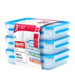 Emsa Σετ Δοχεία Φαγητού Πλαστικά Διάφανα 22.5cm 515645 3τμχ