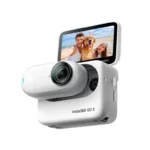 Insta360 GO 3 32GB Action Camera 2K Λήψης 360° Υποβρύχια με Οθόνη Αφής 2.2" και Wi-Fi Λευκή
