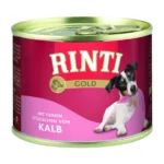 Rinti Gold Υγρή Τροφή Σκύλων σε Κονσέρβα με Μοσχάρι χωρίς Σιτηρά 185gr 91036