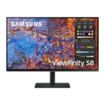 Samsung ViewFinity S8 IPS HDR Monitor 32" 4K 3840x2160 με Χρόνο Απόκρισης 5ms GTG