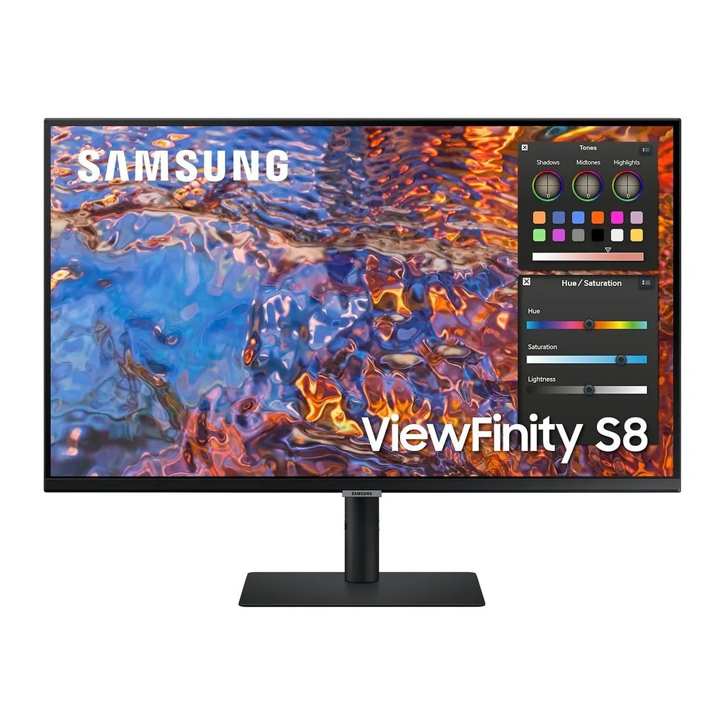 Samsung ViewFinity S8 IPS HDR Monitor 32" 4K 3840x2160 με Χρόνο Απόκρισης 5ms GTG - Image 1