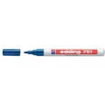 Edding 751 Ανεξίτηλος Μαρκαδόρος Blue 2mm 4-751003
