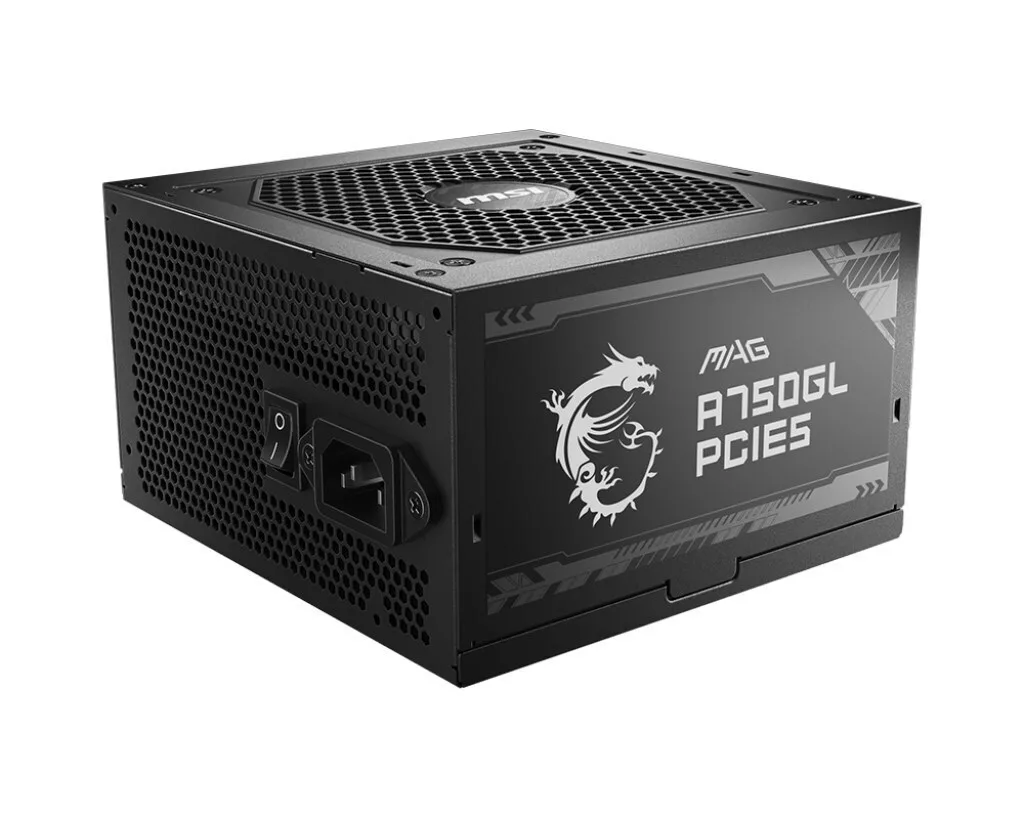 MSI MAG A750GL PCIE5 750W Μαύρο Τροφοδοτικό Υπολογιστή Full Modular 80 Plus Gold - Image 1
