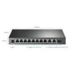 TP-LINK TL-SG1210MPE v5 Unmanaged L2 PoE+ Switch με 9 Θύρες Gigabit (1Gbps) Ethernet και 1 SFP Θύρα