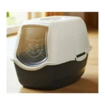 Rotho My Pet Bailey Τουαλέτα Γάτας Κλειστή Μαύρη Μ56 x Π40 x Υ39cm