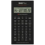 Texas Instruments BA II Plus Professional Αριθμομηχανή Επιστημονική 10 Ψηφίων σε Μαύρο Χρώμα 3E12