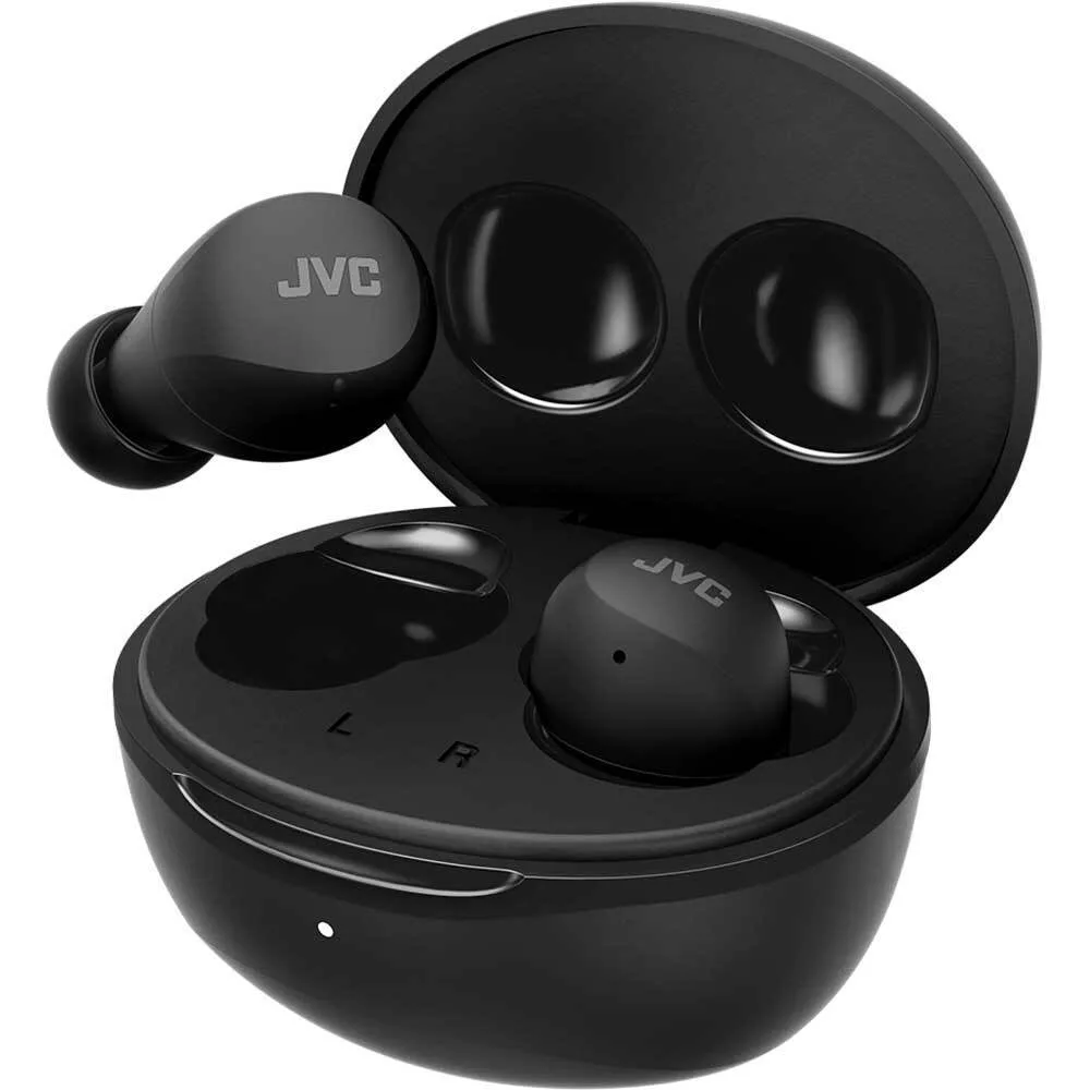 20230720154142_jvc_gumy_mini_in_ear_bluetooth_handsfree_akoustika_me_antochi_ston_idrota_kai_thiki_fortisis_mayra JVC Gumy Mini HA-A6T In-ear Bluetooth Handsfree Ακουστικά με Αντοχή στον Ιδρώτα και Θήκη Φόρτισης Μαύρα - Image 1
