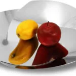 Alessi Φρουτιέρα Inox Ασημί 38x38x5.8εκ. ABI02 D