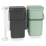Brabantia Κάδος Ανακύκλωσης Πλαστικός Πολύχρωμος 24lt 214448