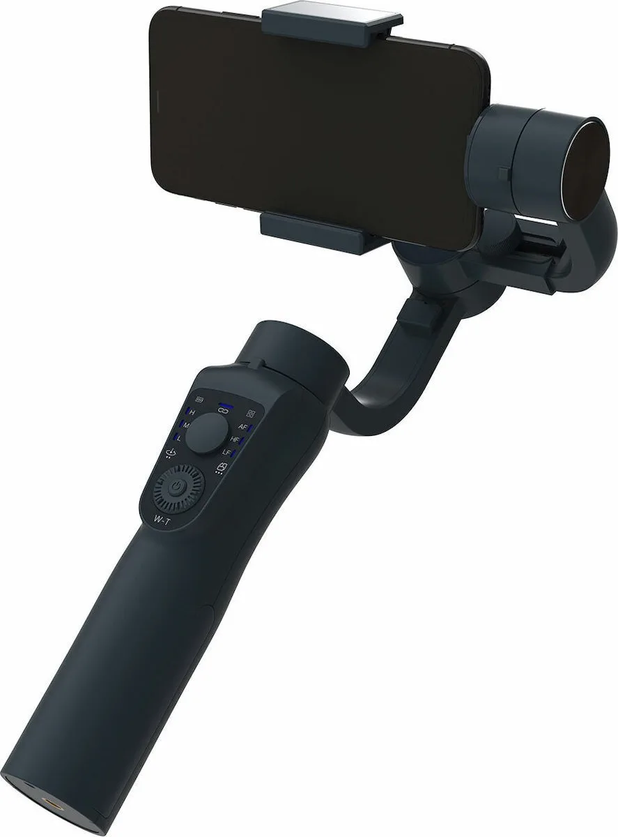 20230724134515_easypix_goxtreme_gx3_gimbal_kinitou_me_statheropoiiti_3_axonon_kai_12_ores_leitourgias_mayro EasyPix Goxtreme GX3 Gimbal Κινητού με Σταθεροποιητή 3 Αξόνων και 12 ώρες λειτουργίας Μαύρο - Image 1
