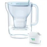 Brita Style Κανάτα Σερβιρίσματος Πλαστική Glacier Blue με Φίλτρο 2400ml 086213