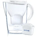 Brita Marella Κανάτα Σερβιρίσματος Πλαστική White με 1 Ανταλλακτικό Φίλτρο 2400ml