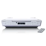 Lenco KCR-190 Επιτραπέζιο Ραδιόφωνο Ρεύματος DAB+ με Bluetooth Λευκό