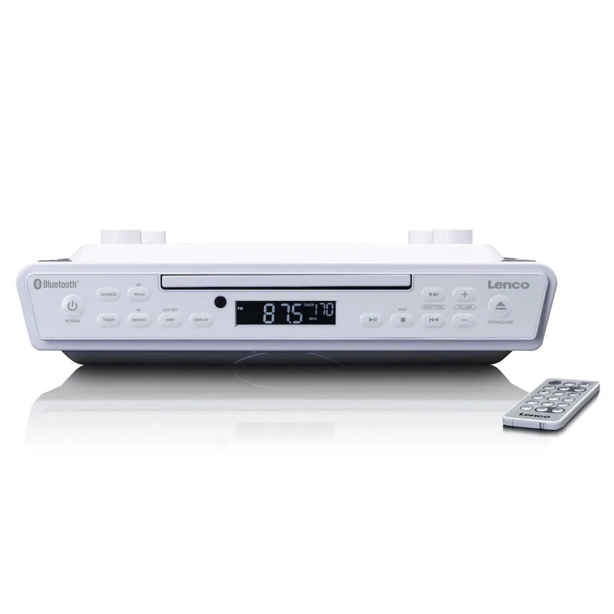 Lenco KCR-190 Επιτραπέζιο Ραδιόφωνο Ρεύματος DAB+ με Bluetooth Λευκό - Image 1