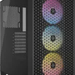 Corsair 3000D Airflow TG RGB Gaming Midi Tower Κουτί Υπολογιστή με Πλαϊνό Παράθυρο Μαύρο