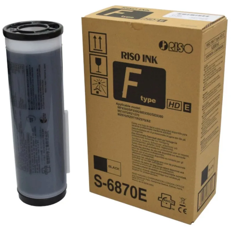20230725180020_e57f84c3 Riso Συμβατό Μελάνι Εκτυπωτή InkJet Riso Μαύρο - Image 1