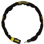 Auvray CBL190AUV06 Κλειδαριά Ποδηλάτου Κουλούρα με Κλειδί Μαύρη