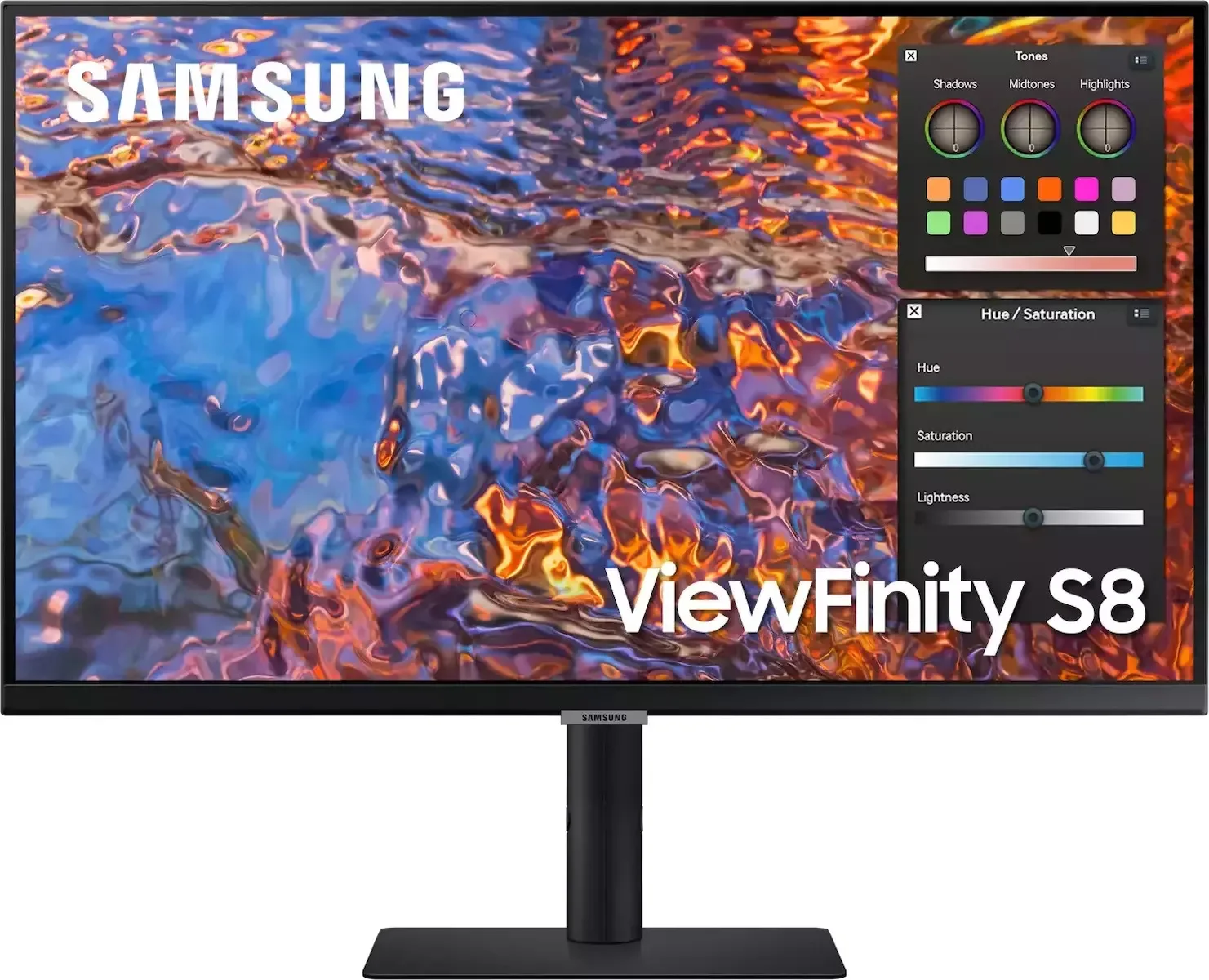 Samsung ViewFinity S8 Ultrawide IPS HDR Monitor 27" QHD 3840x1600 με Χρόνο Απόκρισης 5ms GTG - Image 1