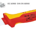 Knipex Ξύστρα Απογύμνωσης Καλωδίων με Μήκος 190mm 98 52 SB